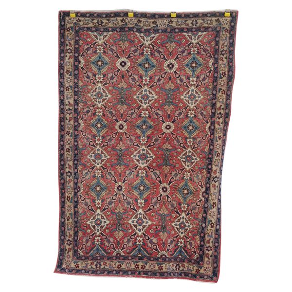 A GHOM RUG, PERSIAN