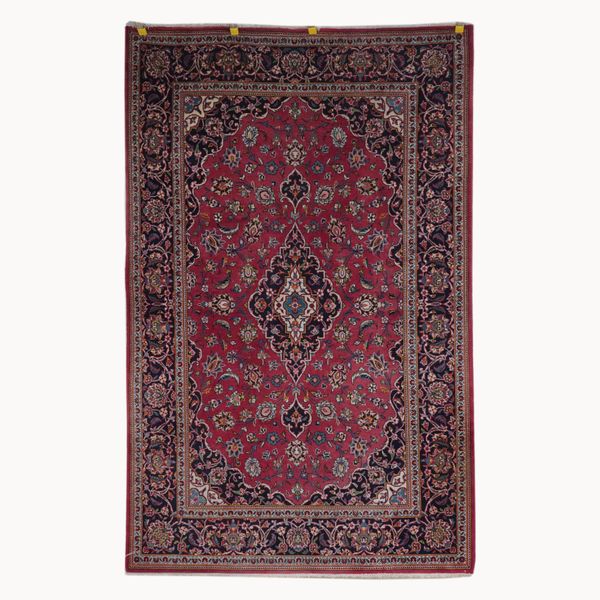 A KASHAN RUG PERSIAN