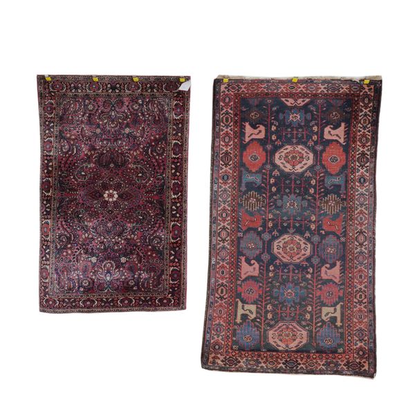 A HERMAN RUG PERSIAN AND ANOTHER (2)