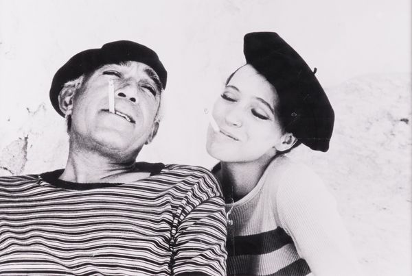 EVE ARNOLD (AMERICAN, 1912-2012) ANNA KARINA AND ANTHONY QUINN IN SPAIN,