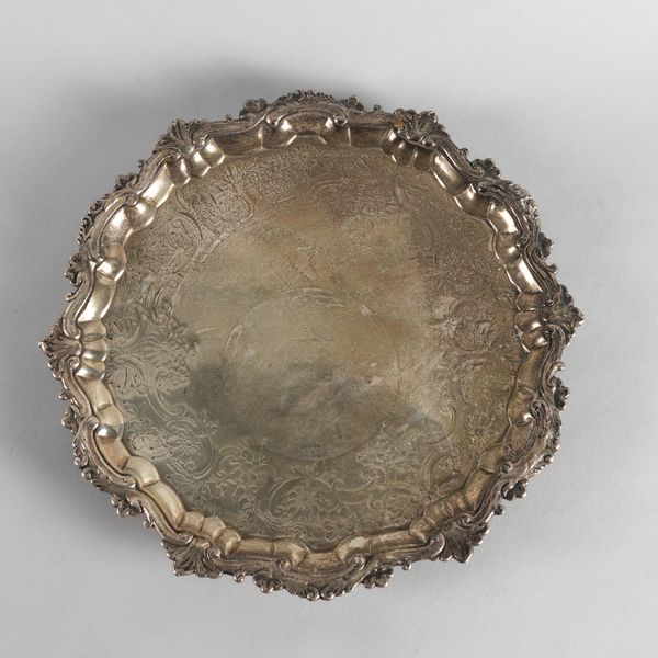 A SILVER SALVER