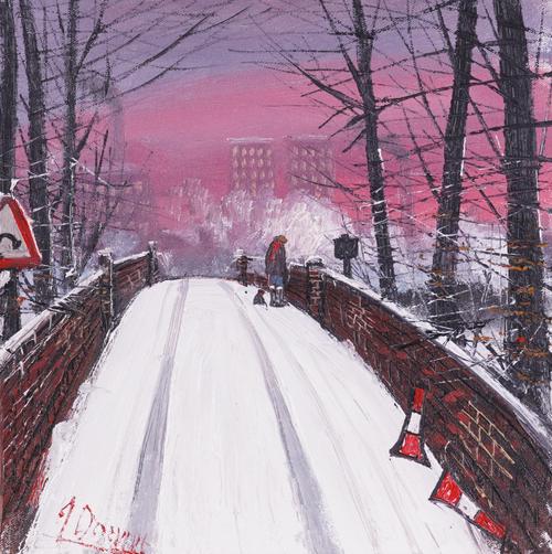 JAMES DOWNIE (BRITISH, B. 1949) (2)