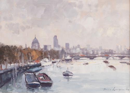 JAMES LONGUEVILLE (BRITISH, B. 1942) (2)