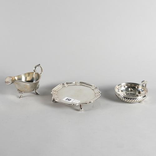 A GROUP OF SILVER AND FOREIGN WATES (3)