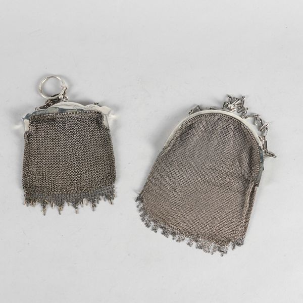 TWO LADY'S FOREIGN MESH PURSES (2)