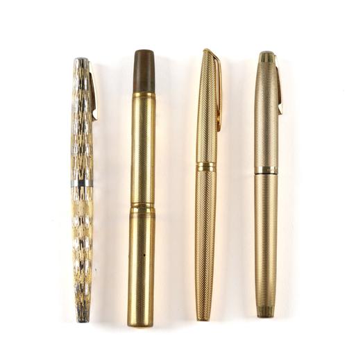 TWO SHEAFFER PENS AND TWO WATERMAN PENS (4)