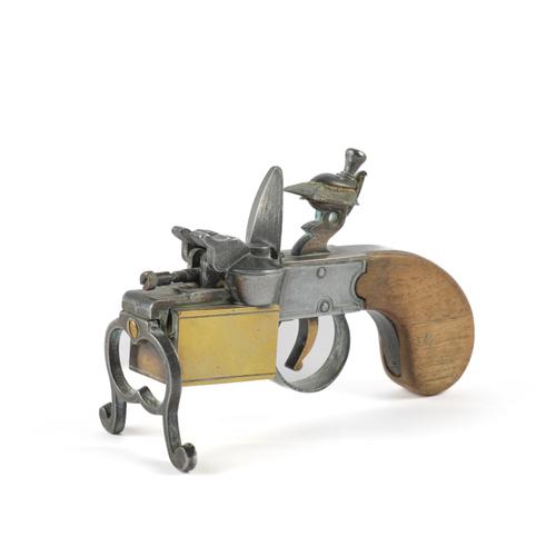 A DUNHILL TINDER PISTOL LIGHTER