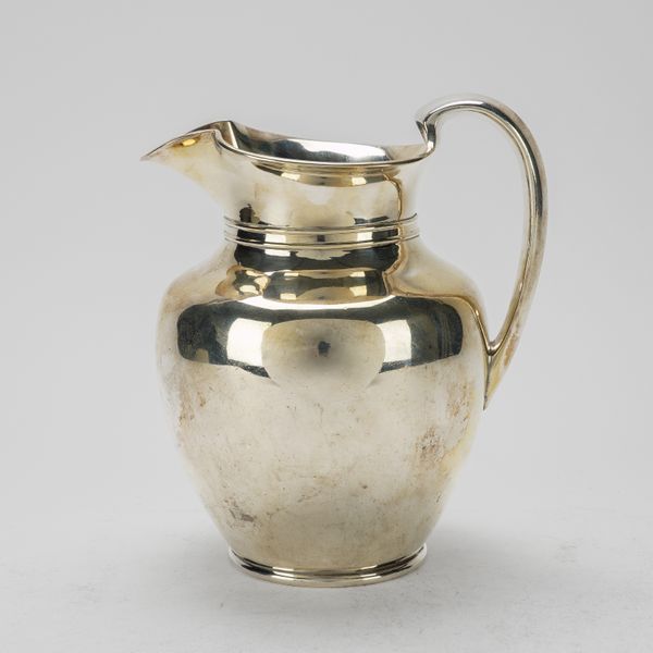 A GEORGE IV SILVER EWER