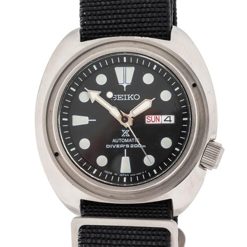 A SEIKO TURTLE DIVER'S WATCH