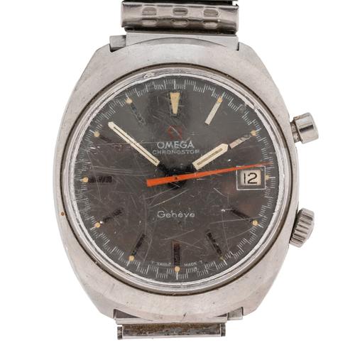 AN OMEGA CHRONOSTOP WATCH