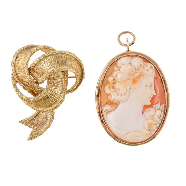 TWO BROOCHES (2)
