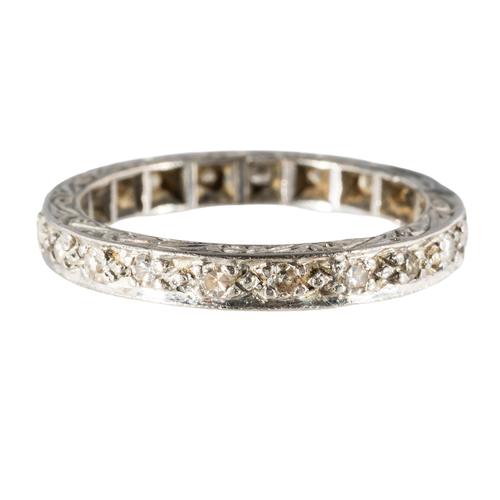 A DIAMOND FULL ETERNITY RING