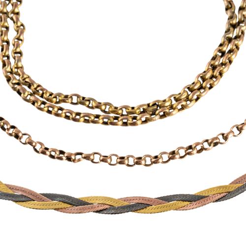 TWO CHAINS AND A NECKLACE (3)