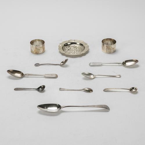 A GROUP OF SILVER (11)