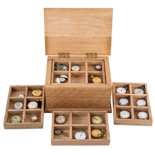 A COLLECTION OF TWENTY-TWO POCKET AND FOB WATCHES