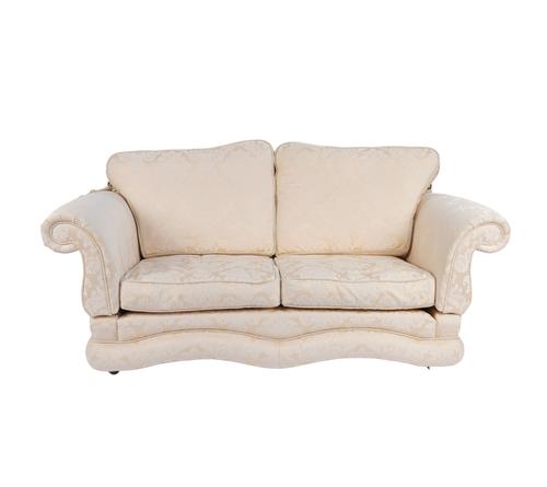 MILLBROOK AND CO; A TWO SEAT DROP ARM KNOWLE STYLE SOFA (2)