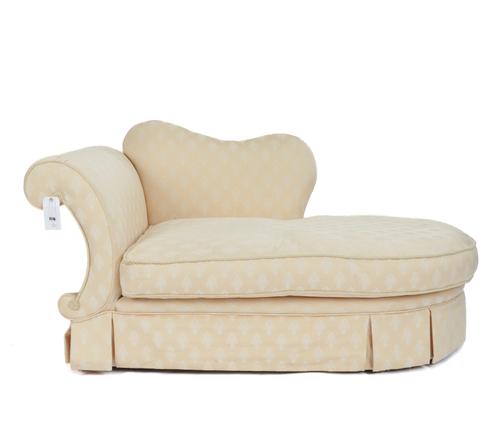MILLBROOK AND CO; AN ASYMMETRIC CHAISE LONGUE