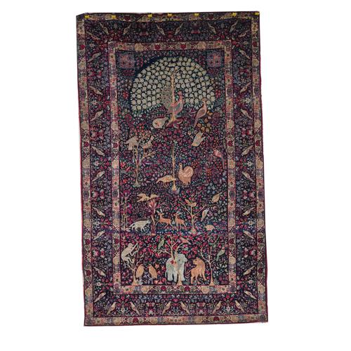 A FINE KERMAN TREE OF LIFE RUG, PERSIAN