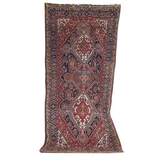 A GHASGHAI RUG, SOUTH PERSIAN