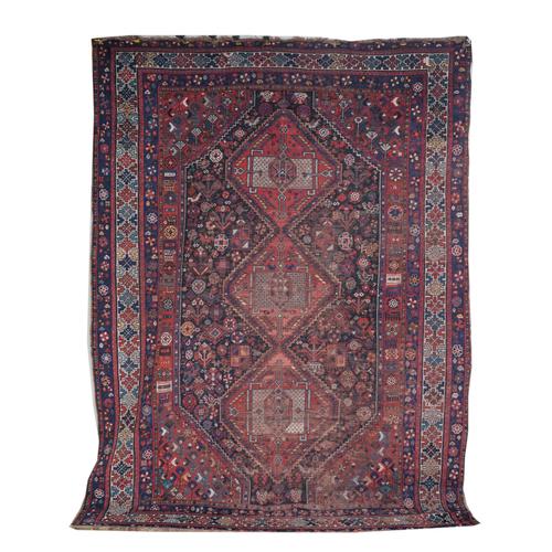 A SHIRAZ RUG, SOUTH PERSIAN