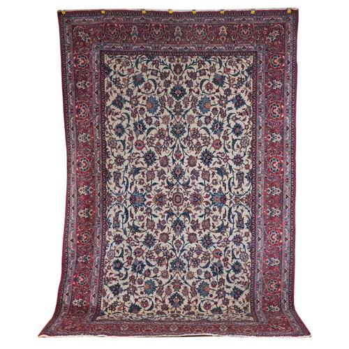 A FINE ESFAHAN RUG