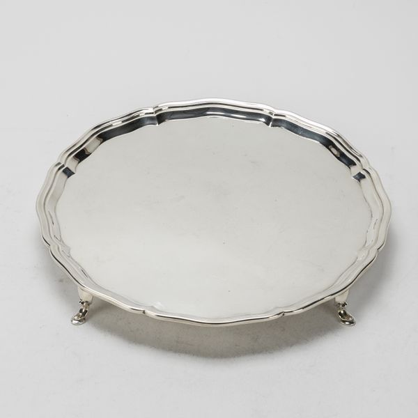 A SILVER SALVER