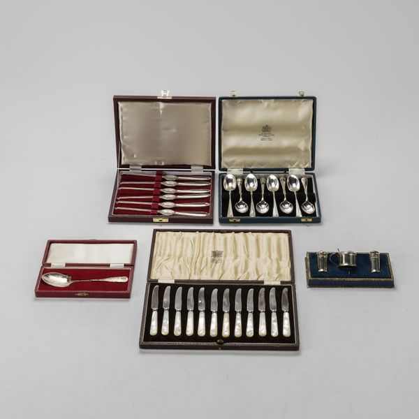 FIVE CASED SETS (5)