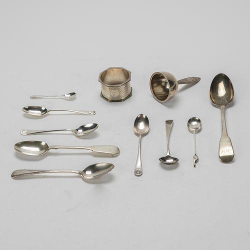 A GROUP OF SILVER (11)