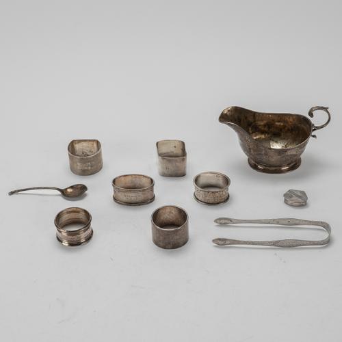 A GROUP OF SILVER (10)