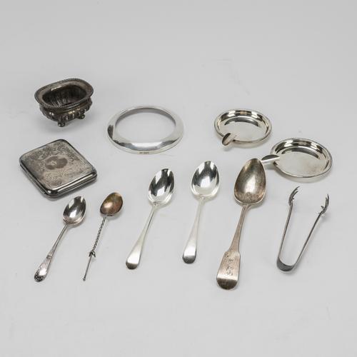 A GROUP OF SILVER (11)