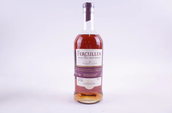 ONE BOTTLE FERCULLEN IRISH SINGLE MALT WHISKEY