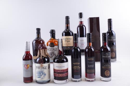 TWELVE BOTTLES PORT AND MUSCAT