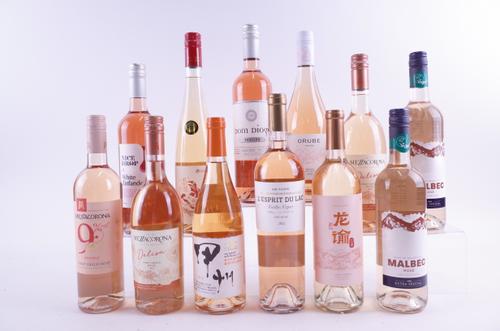 TWELVE BOTTLES ROSÉ WINE