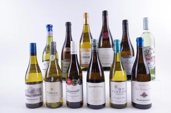 TWELVE BOTTLES SOUTH AFRICAN WHITE WINE