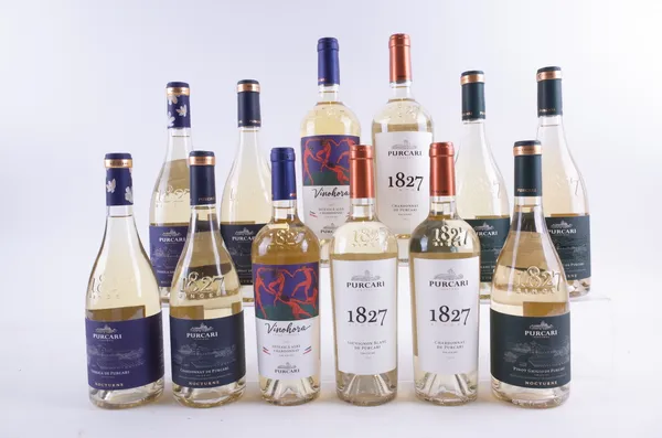 TWELVE BOTTLES MOLDOVAN WHITE WINE