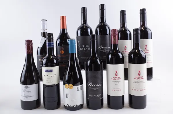 TWELVE BOTTLES AUSTRALIAN RED WINE