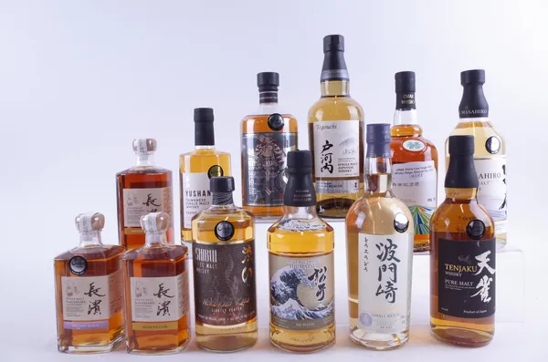 TEN BOTTLES JAPANESE AND TWO TAIWANESE WHISKY