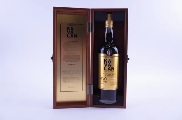 ONE BOTTLE KAVALAN SOLIST FINO SINGLE MALT WHISKY