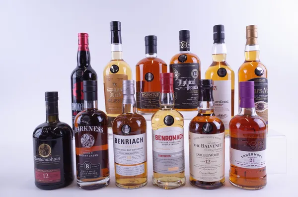 TWELVE BOTTLES SINGLE MALT SCOTCH WHISKY