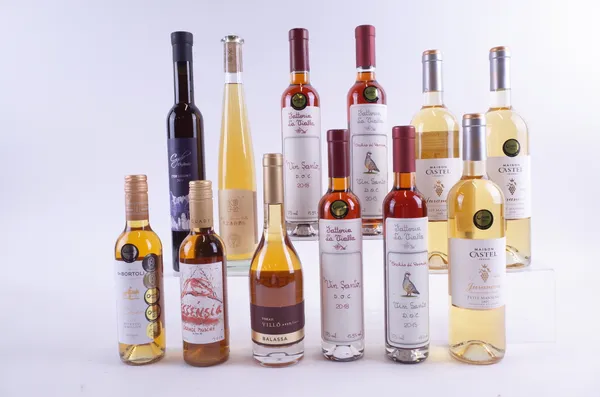 TWELVE BOTTLES DESSERT WINE