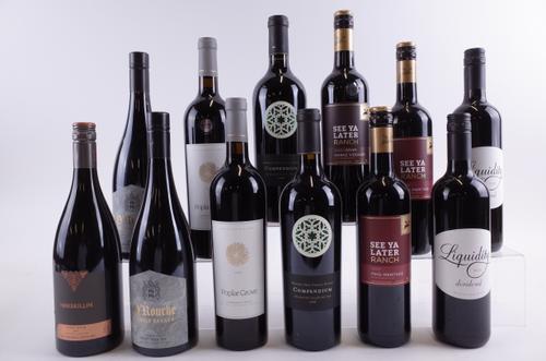 TWELVE BOTTLES CANADIAN RED WINE