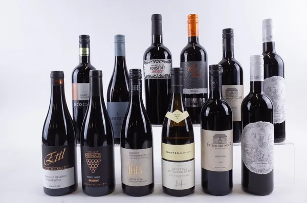 TWELVE BOTTLES AUSTRIAN RED WINE