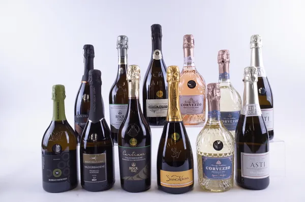 12 BOTTLES ITALIAN SPARKLING WINE