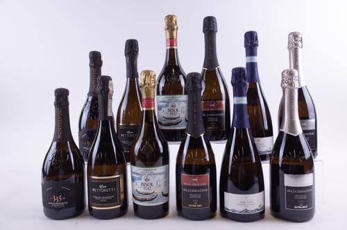 TWELVE BOTTLES ITALIAN SPARKLING WINE