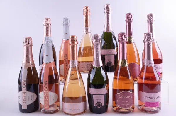 TWELVE BOTTLES BRAZILIAN SPARKLING ROSÉ WINE