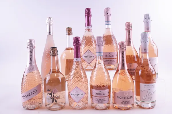 TWELVE BOTTLES PROSECCO ROSÉ