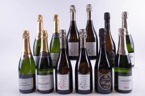 TWELVE BOTTLES CHAMPAGNE