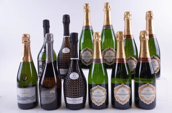 TWELVE BOTTLES CHAMPAGNE