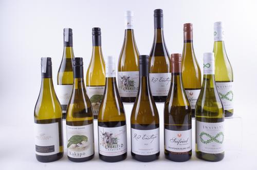 TWELVE BOTTLES NEW ZEALAND WHITE WINE