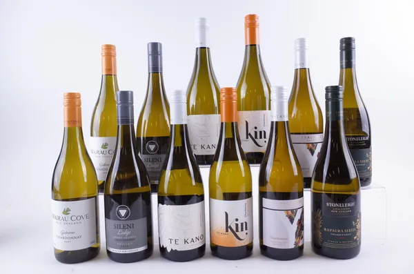 TWELVE BOTTLES NEW ZEALAND CHARDONNAY